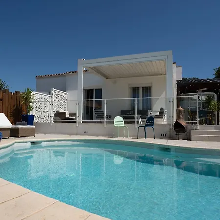 Villa Riboleys Klimatisierte Villa T4bis mit Pool