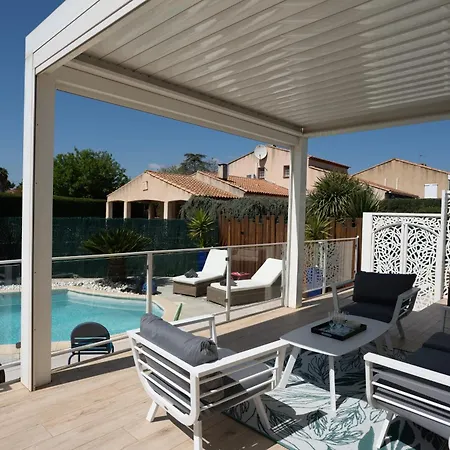 Riboleys Klimatisierte Villa T4bis mit Pool