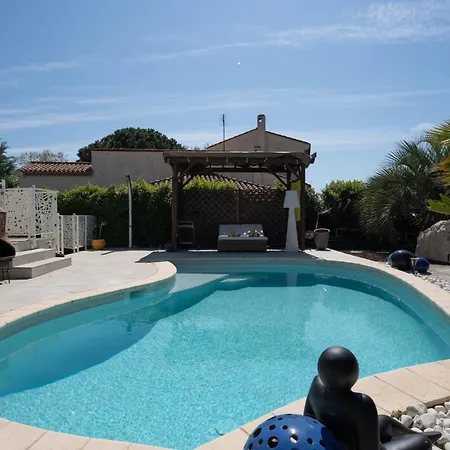 T4bis Climatisee Avec Piscine Privee Et Wifi Vias