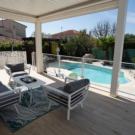 T4bis Climatisee Avec Piscine Privee Et Wifi *