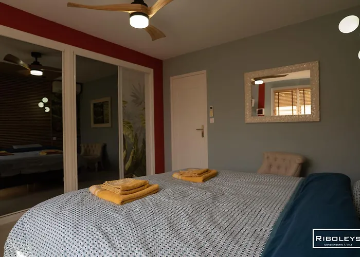 Riboleys - Villa T4Bis Climatisee Avec Piscine * Vias