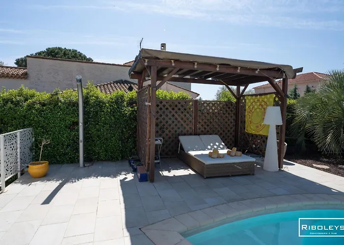 Riboleys - Villa T4Bis Climatisee Avec Piscine Villa Vias