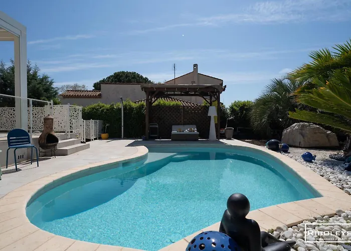 Riboleys - Villa T4Bis Climatisee Avec Piscine Vias