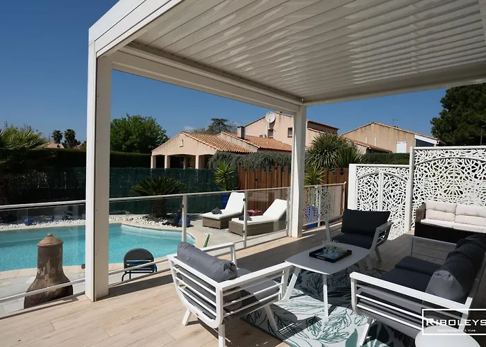 Riboleys - Villa T4Bis Climatisee Avec Piscine