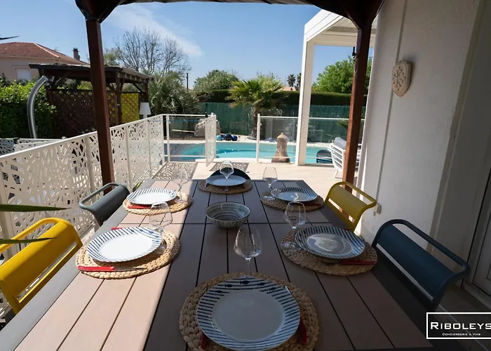 Villa Riboleys - Villa T4Bis Climatisee Avec Piscine Vias